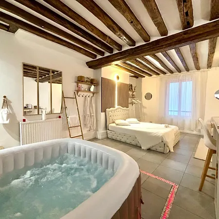 Moderne Avec Jacuzzi Apartment *
